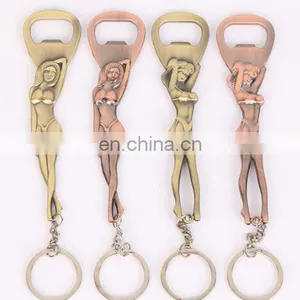 Hot Sale Meytal Antique Style Sexy Russian Lady Wine Keychain Bottle Opener thumbnail-4