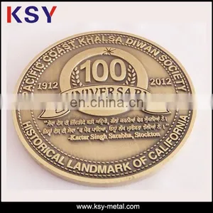 Factory Prices Custom Metal Stamping Coins for Anniversary thumbnail-4