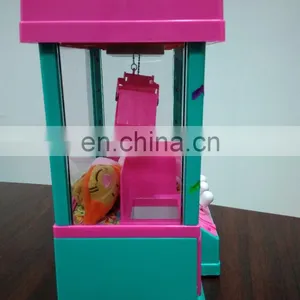 2018 Hot-sale Mini Claw Machine Toy Wholesale Claw Crane Machine With LED Light and Music for Kids thumbnail-4