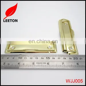 Factory Supply Stationery Accessories 100mm Gold Metal Board Clip thumbnail-1