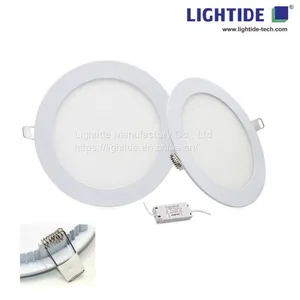 4inch Slim Round LED Ceiling Panel Lights, 12W, 100-240vac / 277VAC. 3 Years Warranty thumbnail-1