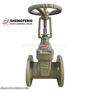 Ductile Iron Rising Stem DN80 PN16 QT450 Gate Valve thumbnail-1