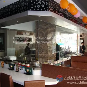 Conveyor Belt Sushi System Customerized Food Delivery System thumbnail-1