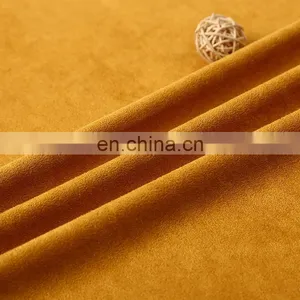 High Quality Double Face Faux Stretch Polyester Suede Fabric thumbnail-3