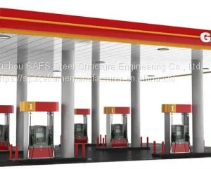 Different Types of Gas Station-3D Models thumbnail-1