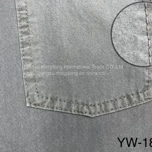 43%Polyester 41%Cotton 11%Linen 5%Spandex Bi-Stretch Plain Fabric thumbnail-1