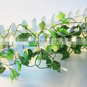 2020 Hot Sale Battery Operated Spring Hanging Fairy Night Decor Led Leaf String Light Waterproof Outdoor Garden Decoration thumbnail-6