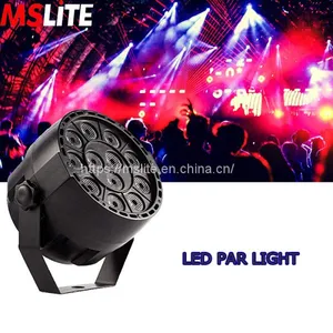 12W Led Par Light Wall Wash Wedding DJ Up Light RGBW DMX Color Mixing for KTV Bar Pub Dance thumbnail-1