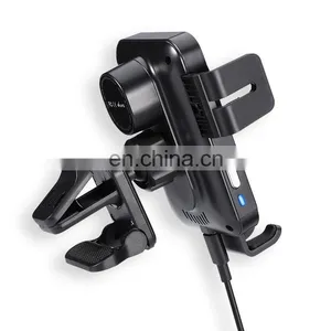 JOYROOM Built-in Battery Auto-clamp Leading 15W Qi Fast Charge Universal Wireless Car Charger Mount for IPhone 12 MINI Pro Max thumbnail-5