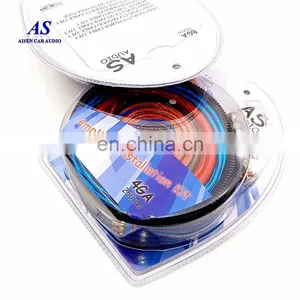 Hot Sale Pvc Insulated 14ga Speaker Wire for 4ga Amp Kit Amplifier Install Wiring thumbnail-3