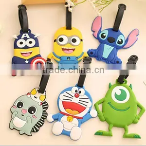 Cute Color Figure Silicone Luggage Tag thumbnail-1