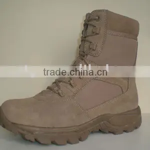 Leather Desert Army Boots thumbnail-1
