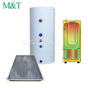 Solar Electric Heater With Thermostat Boiler Stainless Steel 300l Slim Watertanks thumbnail-2
