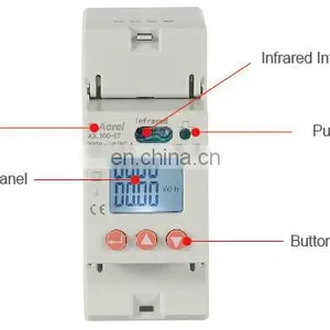 -20~+60 Operating Temperature and Digital Only Display Type Two Module RS485 Electricity Meter ADL100-ET/C thumbnail-4