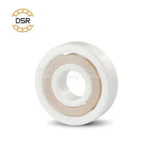 DSR Bearing Full Ceramic Deep Groove Ball Bearings 6202ce-6210ce, P0, P6 Zro2 Si3n4 Hybrid Ceramic Ball Bearing Manufacturer thumbnail-4