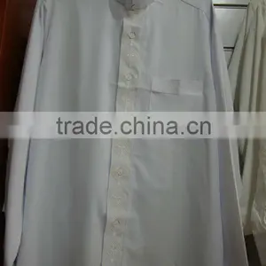 CM004 New High Quality Muslim Thobe,men Abaya,daffah Thobe thumbnail-1