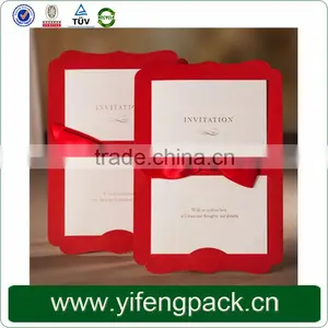 Wholsale Chinese Laser Cut Wedding Invitation Card thumbnail-4