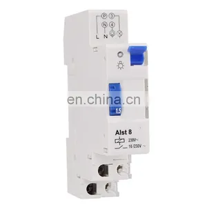 ALST8 Staircase Light Time Switch Timer Controller 16A 220V Used for Corridor Lighting, 220 Volt Timer Switch thumbnail-1
