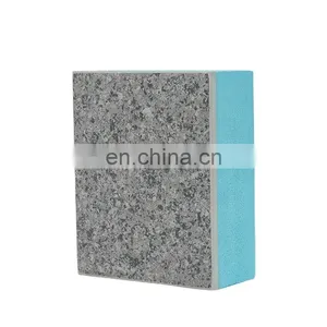 Polycarbonate Polyutherane Camouflage Double Skin Modern Home Stone Poliestireno Xps Paneles Sandwich thumbnail-1