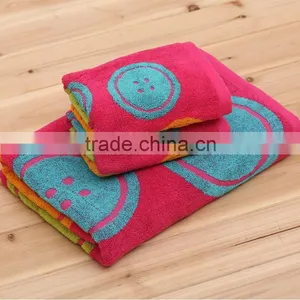 2015Luxury High Quality Hot Sale Cotton French Terry Fleece Fabric for Baby Towel Set 34*76 / 70*140cm thumbnail-6