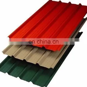 Zinc Coated Color Steel Tile Galvanized Pre-Paint Iron Corrugated Sheet Used for Roofinh and High Grade Decoration thumbnail-1