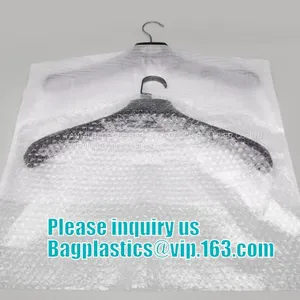 DRY CLEANING GARMENT BAG COVER, SANITARY LAUNDRY BAG, HOTEL, LAUNDRY STORE, CLEANING SUPPLIES,HANGER thumbnail-1