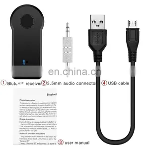 2 in 1 Wireless Btt 4.1 Receiver Transmitter Adapter 3.5mm Jack For Car Music Audio Aux A2dp Headphone Reciever Handsfree thumbnail-5