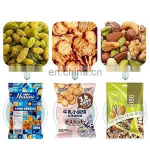High Speed Automatic Filling Packaging Machinery Multi-head Weighing Film Forming Hardware Granule Pet Dog Food Packing Machine thumbnail-2