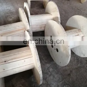 Large Dried Wooden Drum /Wooden Cable Spools /cable Reel thumbnail-5
