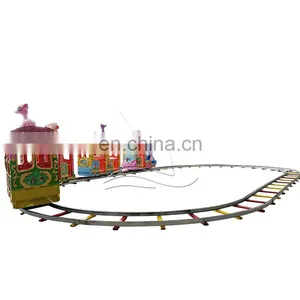 Funfair Rides Electric 16 Person Track Train for Kids thumbnail-3