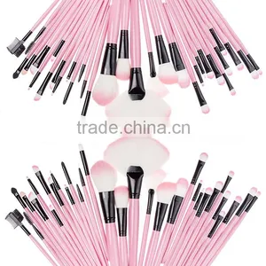 32pcs Professional Cosmetic Makeup Brush Kit With PU Bag thumbnail-3