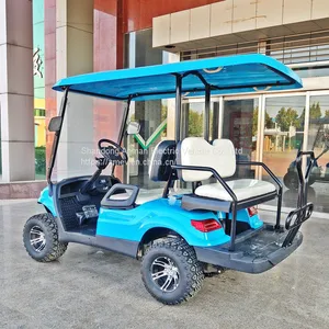 Back-to-back Electric Golf Cart, 4-seater Beach Golf Cart thumbnail-5