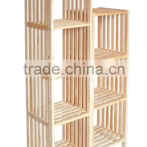 Wooden 4-tier &3-tier Display Shelf thumbnail-1