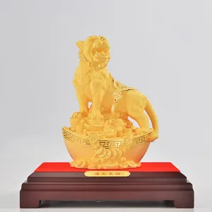 Velvet Sand Gold Crafts Golden Tiger thumbnail-3