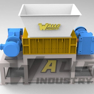 New Technology Professional Increased Double Shaft Shredder Machine Usage In Our Life Waste Plastic/wood/ Cardboard/ Metal/ Tyre Scrap thumbnail-2