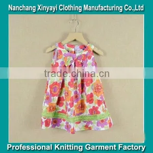 2015 OEM Summer Shorts Cute Girls Print Dress China Supplier thumbnail-1