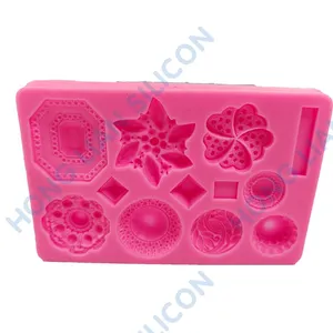 The Simulation Dish Model Mold is Made of FDA-certified Food-grade Low-viscosity and Easy-to-defoaming Silicone Rubber Mold Material thumbnail-4