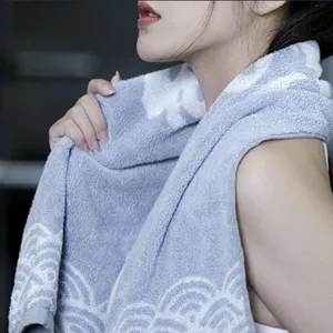 Bamboo Charcoal Fiber, Silver Ion Technology, Cooling and Deodorizing Quality Sports Towel thumbnail-1