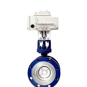Open/Close Regulating Ball Valve/Butterfly Valve/Control Valve Quarter Turn Electric Actuator 24VDC/110VAC/220VAC/380VAC thumbnail-4