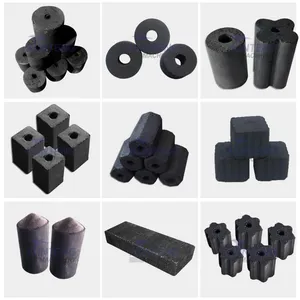 Green Carbon Forming Machine Coconut Shell Pine Needle Charcoal Briquette Making Machine EPC thumbnail-4