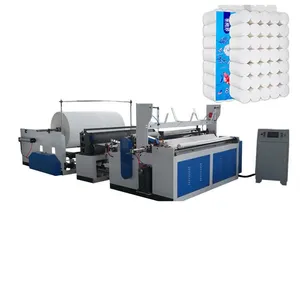 Full Automatic Toilet Paper Making Machine Toilet Paper Tissue Machine Equipment thumbnail-3