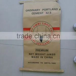 Hot Sale! Recycled Paper 25 kg 40 kg 50 kg Cement Packaging Bags thumbnail-1