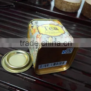 Snack Tin Box,square Tin Box Packaging,small Square Tea Tin Box thumbnail-1