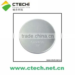 BR2430 Lithium Battery High Temperature Button Cell thumbnail-1