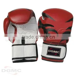 Leather Printed Profession Fight Boxing Gloves thumbnail-1