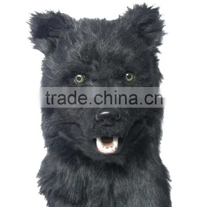 Ood Mask Realistic Animal Mask Adult Full Head Latex Animal Masks And Latex Animal Head Mask For Party, Real Fur Party Mask thumbnail-3