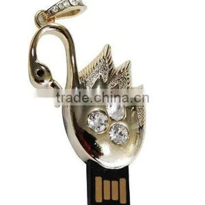 Hot Sell Novelty Jewelry Cordiform Usb Flash Drive thumbnail-1