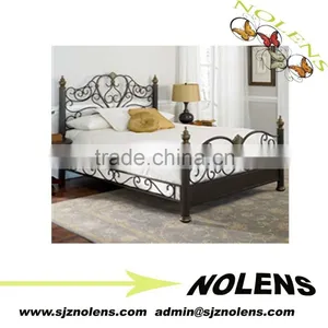 Alexander Wrought Iron Bed/Iron Decor Bed thumbnail-1