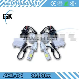 Quick Heat Dissipation g4 Led Headlight 35w Motor Led Headlight Kit 6400lm With Coper Metal thumbnail-2