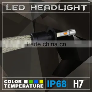 White LED Headlights 9005 H7/H8/H9/H11 Bulbs thumbnail-2